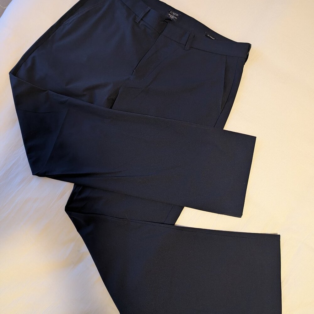 J Crew Men’s 34x32 Tech Flex Navy Pant